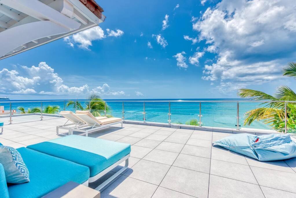 Surfsong Villa- Luxury Water Front Villa For 12 Maho Luaran gambar