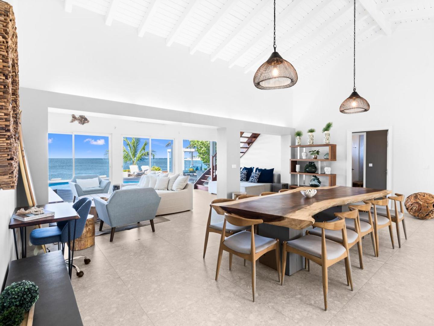 Surfsong Villa- Luxury Water Front Villa For 12 Maho Luaran gambar